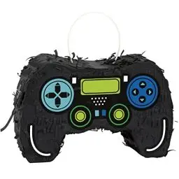Produktbild: Unique 25209 Mini-Controller Pinata-Geschenk Dekoration – Gamer Geburtstagsparty – 1 Stück (1 Packung), Multicolour