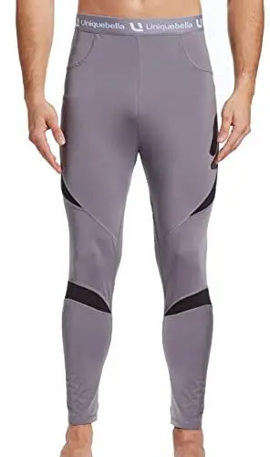 Produktbild: UNIQUEBELLA Thermounterwäsche Unterhose, Funktions Herren Funktionswäsche Skiunterwäsche Winter Suit Ski Thermo-Unterwäsche Thermowäsche Leggings