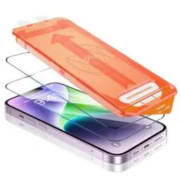 Produktbild: UniqueMe für iPhone 16e/14/13 Pro/13 für Panzerglas, Full Screen Schutzfolie, Unzerbrechlich Bruchsicher,Kein Staub Keine Blasen, Panzer Schutz Glas Folie für iPhone 14/13 Pro/13/16e Displayschutz