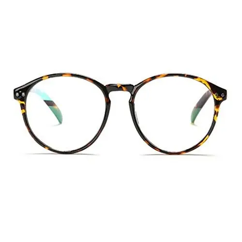 Produktbild: Unisex Klare Linse Brille Augen Durchsichtig Gläser Wechselgläser Nerdbrille Hornbrille Athenbrille Brillenfassungen