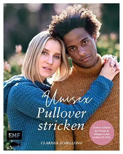 Produktbild: Unisex-Pullover stricken: Strickprojekte im Boyfriend-Look mit zeitlosen Schnitten in den Größen XS–XXL für Frauen und Männer