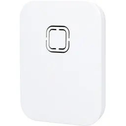 Produktbild: UNITEC Funk-Gong WDM10 mp3, Türklingel, Aufspielen eigener Melodien, 4 Lautstärkestufen bis 80dB, akustische und optische Klingelanzeige, Weiterleitung, 150 m Reichweite, LED Anzeige, weiß