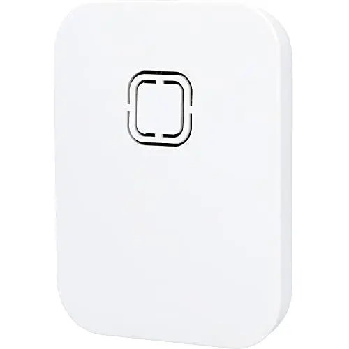 Produktbild: UNITEC Funk-Gong WDM10 mp3, Türklingel, Aufspielen eigener Melodien, 4 Lautstärkestufen bis 80dB, akustische und optische Klingelanzeige, Weiterleitung, 150 m Reichweite, LED Anzeige, weiß