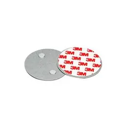 Produktbild: UNITEC Magnethalterung für Rauchmelder, Feuermelder, Rauchwarnmelder, rund, 70 mm Durchmesser, extrem starker Magnet, Montage ohne Werkzeug