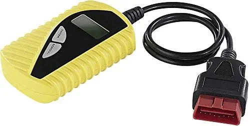 Produktbild: UNITEC OBD II Scanner, Diagnosegerät mit LCD-Display für unkomplizierte Fehrlerdiagnose, blau