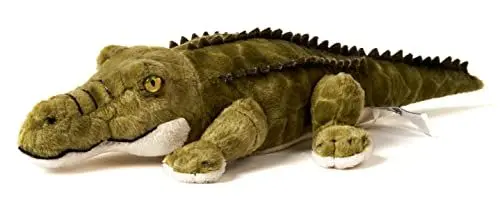 Produktbild: Uni-Toys - Alligator - 33 cm (Länge) - Plüsch-Krokodil - Plüschtier, Kuscheltier