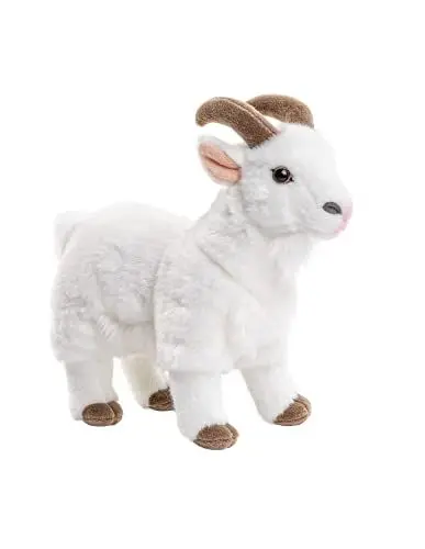 Produktbild: Uni-Toys - Bergziege weiß - 29 cm (Länge) - Plüsch-Ziege - Plüschtier, Kuscheltier