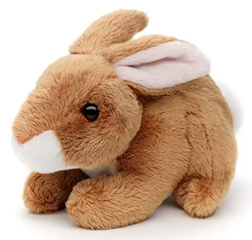 Produktbild: Uni-Toys - Hase Plushie (braun) - 15 cm (Länge) - Plüsch-Kaninchen - Plüschtier, Kuscheltier