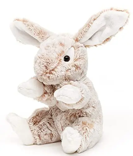 Produktbild: Uni-Toys - Hase mit Schlappohren, groß - Hellbraun-meliert - superweich - 22 cm (Höhe) - Plüsch-Kaninchen - Plüschtier, Kuscheltier