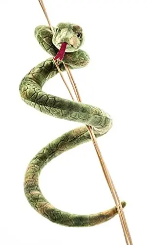 Produktbild: Uni-Toys - Schlange grün - 90 cm (Länge) - Plüsch-Schlange - Plüschtier, Kuscheltier
