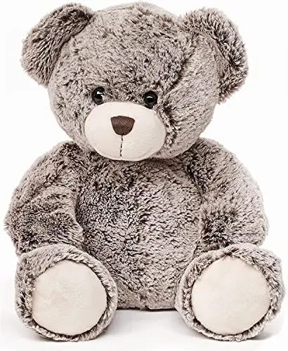 Produktbild: Uni-Toys - Teddybär, superweich (Dunkelbraun) - 24 cm (Höhe) - Plüsch-Bär, Teddy - Plüschtier, Kuscheltier