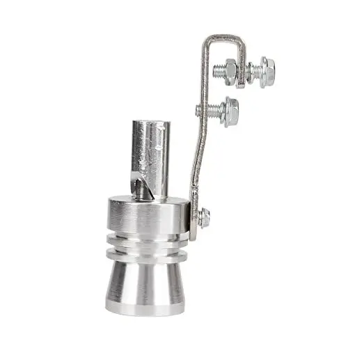Produktbild: Universal Aluminum Turbo Sound Exhaust Muffler Pipe Whistle Car Blow Off Valve BOV Tip Simulator Whistler (XL)
