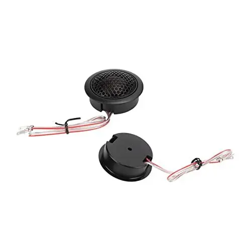 Produktbild: Universal Car Audio System Dome Tweeter Speaker Kit 12V 120W High Fidelity Fahrzeuglautsprecher