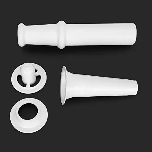 Produktbild: Universal Food Pusher + Sausage Filler Nozzle + Kubbe Attachment Kit, 3-teiliges Fleischwolf-Set für 5# Fleischwolf Kinderbesteck