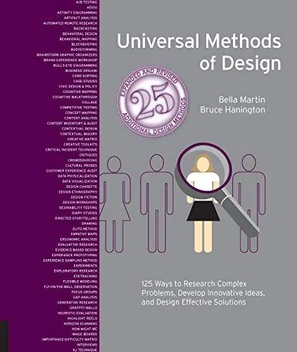 Produktbild: Universal Methods of Design, Expanded and Revised: 125 Ways to Research Complex Problems, Develop Innovative Ideas, and Design Effective Solutions (Rockport Universal)