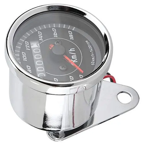 Produktbild: Universal Motorrad GPS Tachometer, Digital Tachometer Motorrad Retro Modifikation Led Kilometerzähler Tachometer Digital Mile Meter Gauge