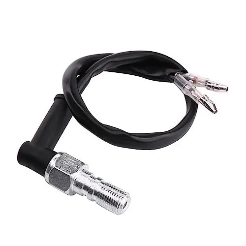 Produktbild: Universal Motorrad Hinten Set Raulic Bremslichtschalter mit Unterlegscheiben Ersatz Bremsdruck Lichtschalter für Motorrad Rücklicht (M10x1)