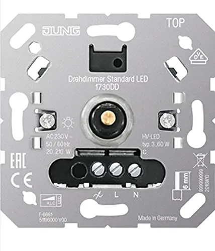 Produktbild: Jung LED-Drehdimmer 1731 DD