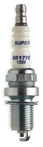 Produktbild: Universal Zündkerze DR17YC, SGO006: Kleinmotor-Zündkerze für Rasenmäher und Gartentraktoren, hervorragendes Startverhalten, Original McCulloch Zubehör (Artikel-Nr. 00057-76.166.06)