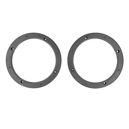 Produktbild: Universelle Auto-Lautsprecher-Adapterringe, Hervorragende Staubdichte Installation, Perfekte Passform für die Modifikation von Auto-Audio-Stereo-Systemen