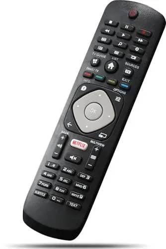 Produktbild: Universelle Ersatz Fernbedienung Kompatibel mit Alle Philips Smart TV Fernseher