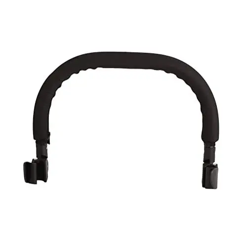 Produktbild: Kinderwagen-Zubehör, Sichere Armlehne Kinderwagen, Verstellbare Armlehnen, Querstange Stoßstangengriff (Schwarz)