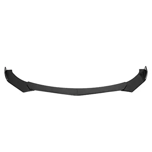 Produktbild: Frontstoßstangen-Lippensplitter, Body-Kit, Spoiler, Glänzend Schwarz, Universell Passend für, Altima, WRX, Mustang (Auto-Außen-Styling)