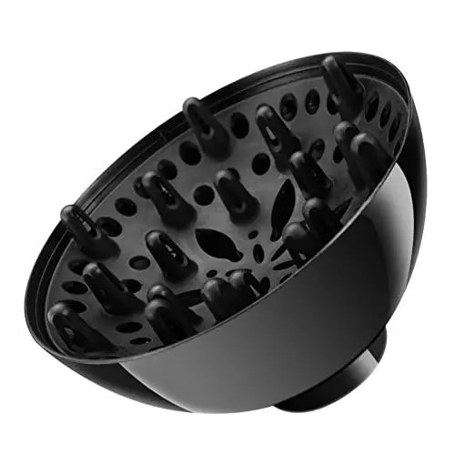 Produktbild: Universeller Haardiffusor, Haartrockner-Diffusor für lockiges, welliges Haar, professioneller Föhn-Diffusor, Diffusor-Haartrockner, verstellbar von 1,69 Zoll bis 1,77 Zoll