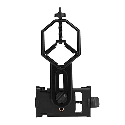 Produktbild: Universeller Telefonhalter, Halterungsadapter, Clip-Halterung, Fernglas, Monokular, Teleskop, Leicht, Langlebig, Tragbar, Schwarz