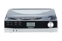 Produktbild: UNIVERSUM Plattenspieler mit Lautsprecher und UKW, DAB+ Digitalradio TT 300-21