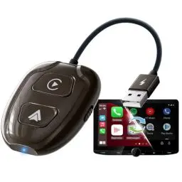 Produktbild: Uniytriox Carplay Wireless Adapter, Wireless Carplay Dongle für iPhone, Konvertieren Werkseitig Verkabeltem OEM CarPlay zu Wireless, Plug and Play von USB-A auf USB-C, Kompatibel mit Autos 2015-2024