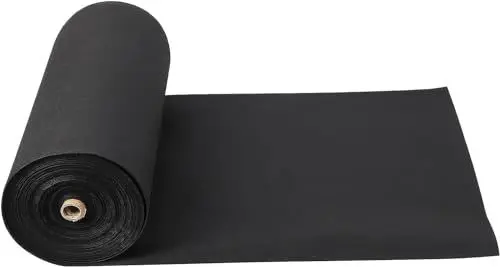 Produktbild: Unkrautvlies Gartenvlies 45㎡（1.5m x 30m）,170g Geotextil Unkrautvlies PP Drainage 350N Zugfestigkeit & 440N Belastbarkeit, für Auffahrt & Straße Stabilisierungr, Erosionsschutz, Französisch Drains