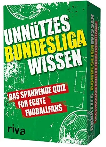 Produktbild: Unnützes Bundesligawissen – Das spannende Quiz für echte Fußballfans, White