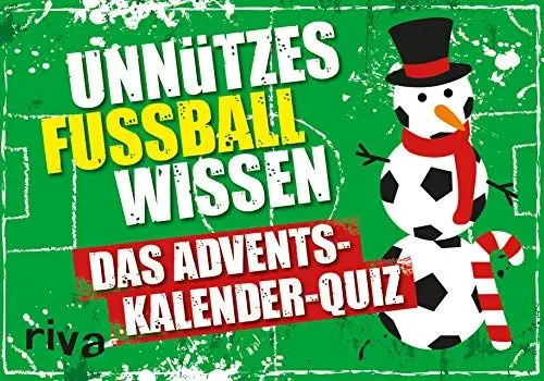 Produktbild: Unnützes Fußballwissen: Das Adventskalender-Quiz