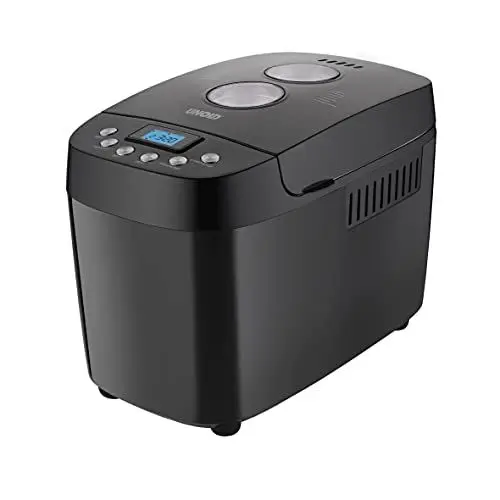Produktbild: Unold 68525 BACKMEISTER Big Black - Schwarz, für bis zu 1.500g Brot, 15 Programme, auch für glutenfreies Brot, Timerfunktion, Waremhaltefunktion, LCD Display