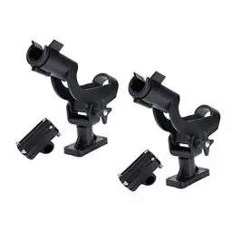 Produktbild: Unomor 2St bootszubehör motorboot fishing Accessories fischerzubehör fischen zubehör angelzubehor Unterstützung 360 Grad drehbarer Rutenhalter Schlauchboot Halterung Bootsangeln