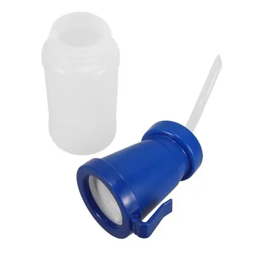 Produktbild: Unomor Medizinischer Badebecher Mit Kuhmotiv Medizinischer Badebecher Für Kuh Kuh-badebecher Medizinische Tassen Mit Kuhbrüsten Dipbecher Kuhmelkzubehör Blue Kieselgel