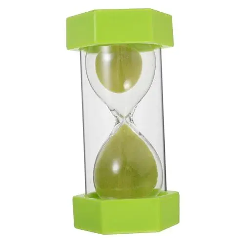 Produktbild: Unomor Treibsand-Timer Handwaschtimer Timer Zum Zähneputzen Handwasch-Timer Sanduhr Zum Zähneputzen Zahnbürsten-Timer Zähneputzen Sanduhr Zahnputz-Timer Schreibtisch Glas Zubehör Kind