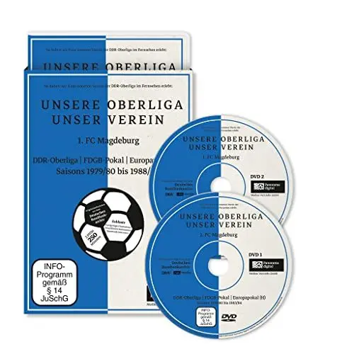 Produktbild: UNSERE OBERLIGA-UNSER VEREIN - 1. FC Magdeburg·· DDR-Oberliga, FDGB-Pokal und Europapokal-Heimspiele, Saisons 1979/80 bis 1988/89