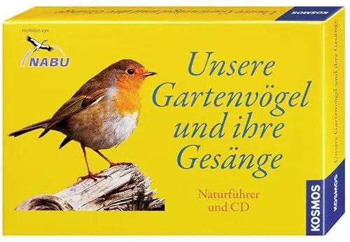 Produktbild: Unsere Gartenvögel und ihre Gesänge: Naturführer und CD