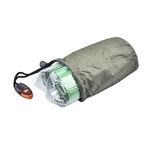 Produktbild: Unterer Notfalls Chlafsack Warmer Schlafsack Anti-kälte-Schlafsack Einzelner Schlafsack Reisezubehör Schlafsack Für Camping Einweg Individuell Pe-aluminiumfolie Isolierkissen