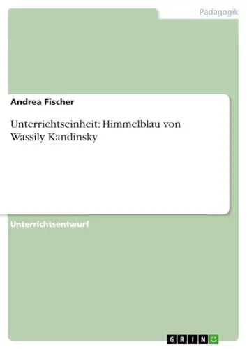 Produktbild: Unterrichtseinheit: Himmelblau von Wassily Kandinsky