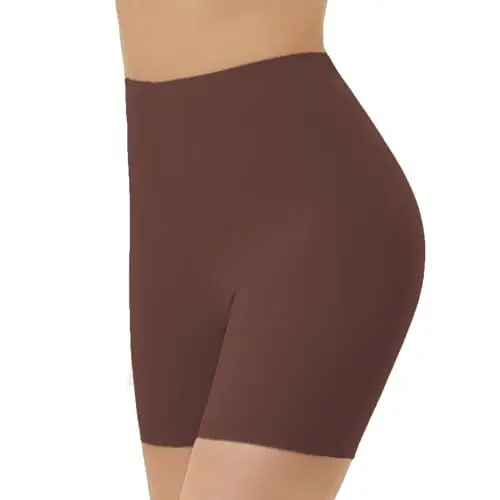 Produktbild: Unterwäsche Damen Höschen Unterwäsche Schlankheits-Shapewear-Shorts Kostüm Unterwäsche (Coffee, XL)