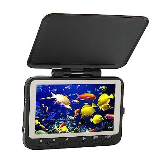 Produktbild: Unterwasser-Angelkamera, 4,3-Zoll-HD-Visual-Angelkamera, 1000TVL HD-Visual-Kamera, für EIS-, See- und Bootsangeln (EU-Stecker 15m)