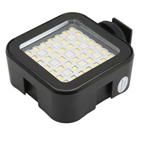 Produktbild: Unterwasserbeleuchtung Tauchlampe 49 LED High Power Dimmable wasserdichte LED Videoleuchte Wasserdicht 30m/98ft für, SLR Kameras Vlog Fotografie