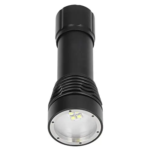 Produktbild: Unterwasser-Taschenlampe, Tauchlicht, Wasserdichte Taschenlampe aus Aluminiumlegierung, 5000 Lm, für Unterwasserfotografie, Tauchlichter