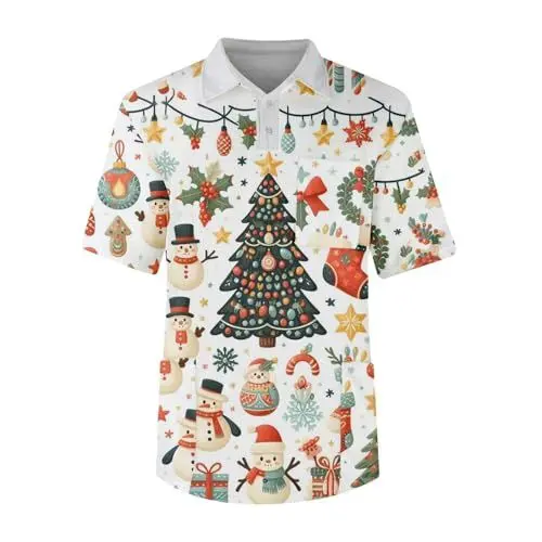 Produktbild: Unterziehshirt Herren Altenpflege Kleidung Kasacks Herren Pflege Große Größen Herren Medizinische Berufsbekleidung Herren T-Shirt V Ausschnitt Weihnachts Tshirt Herren Lustig Beige L
