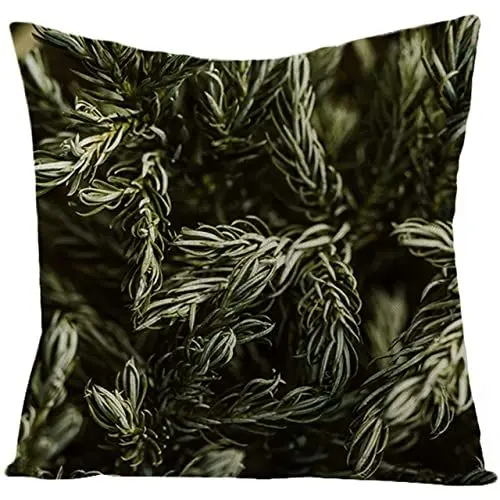 Produktbild: UNZYE Leinenmaterial Wasserdicht und atmungsaktiv kissenbezüge Sofa Kissenbezug sitzbank Premium-Luxus Zierkissenbezüge kissenbezüge Ostern Kissenbezug Sofa 45x45 cm