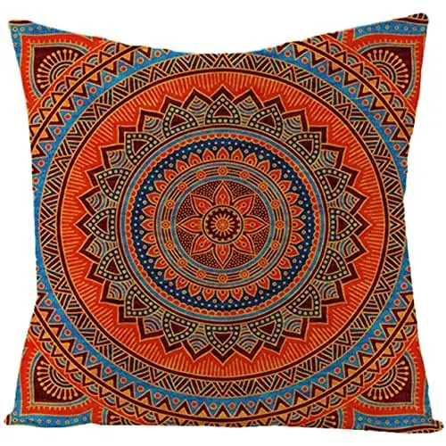 Produktbild: UNZYE Leinenmaterial Wasserdicht und atmungsaktiv kissenbezüge kuschelig kissenhülle Seide Premium-Luxus Zierkissenbezüge kissenbezüge Japan Kissenbezug Sofa 40x40CM
