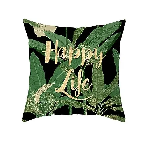 Produktbild: UNZYE Seidengewebe Outdoor kissenbezüge wetterfest Kissenbezug XXL Premium-Luxus Zierkissenbezüge kissenbezüge nordisch Kissenbezug langes Kissen 40x40CM